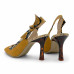 Dámske koňakové slingback lodičky Hispanitas s hadím vzorom Dámske koňakové slingback lodičky Hispanitas s hadím vzorom