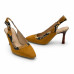 Dámske koňakové slingback lodičky Hispanitas s hadím vzorom Dámske koňakové slingback lodičky Hispanitas s hadím vzorom