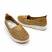 Dámske žlté perforované slip-on mokasíny Urban Ladies Dámske žlté perforované slip-on mokasíny Urban Ladies