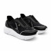 Dámske čierne slip on tenisky Piccadilly s mramorovým efektom Dámske čierne slip on tenisky Piccadilly s mramorovým efektom