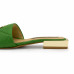Dámske elegantné zelené šľapky Olivia Shoes Dámske elegantné zelené šľapky Olivia Shoes