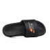 Pánske šľapky Skechers s logom čierne Pánske šľapky Skechers s logom čierne