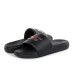 Pánske šľapky Skechers s logom čierne Pánske šľapky Skechers s logom čierne