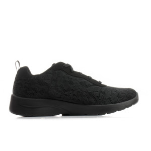 Dámske čierne tenisky Skechers s Memory Foam stiekou