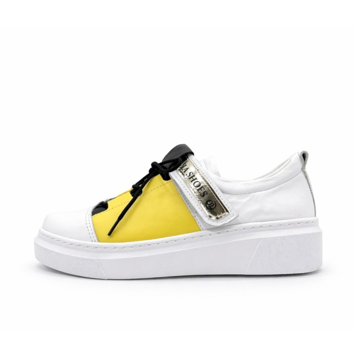 Dámske výrazné kožené tenisky Olivia Shoe Dámske výrazné kožené tenisky Olivia Shoe