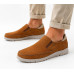 Pánske kožené slip-on topánky Fluchos s perforáciou Pánske kožené slip-on topánky Fluchos s perforáciou