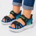 Chlapčenské sandále Skechers modré Chlapčenské sandále Skechers modré