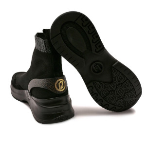 Dámske elastické tenisky LIU JO Black – pohodlné sock boots