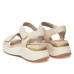 Dámske kožené sandále Tamaris Comfort béžové Dámske kožené sandále Tamaris Comfort béžové