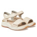 Dámske kožené sandále Tamaris Comfort béžové Dámske kožené sandále Tamaris Comfort béžové