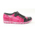 Dievčenské gumičkové topánky Kornecki -  menšie veľkosti