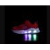 Detské červené blikajúce tenisky Skechers Detské červené blikajúce tenisky Skechers