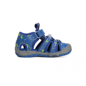 Chlapčenské sandále D.D.Step QuickDry s chameleónom 