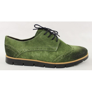 Dámske zelené prechodné topánky 