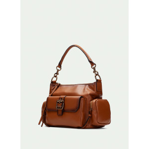 Crossbody kabelka Hispanitas hnedá oriešková