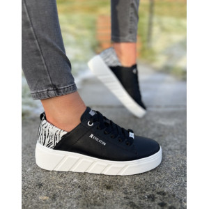 Kontrastné dámske tenisky RIEKER