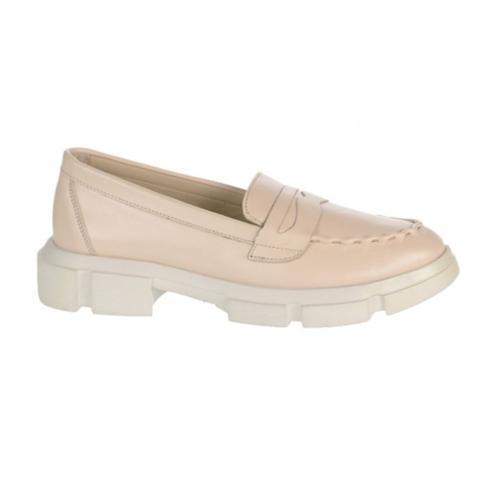 Kožené mokasíny Olivia Shoes v béžovej farbe Kožené mokasíny Olivia Shoes v béžovej farbe