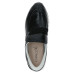 Dámske čierne lakované slip on tenisky Caprice Dámske čierne lakované slip on tenisky Caprice