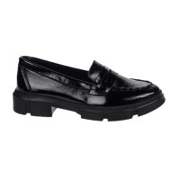 Kožené mokasíny Olivia Shoes v čiernej farbe