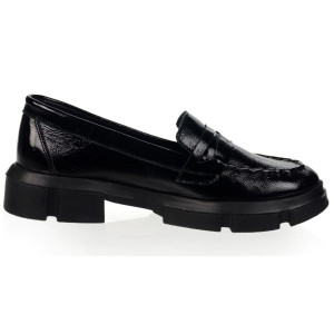 Kožené mokasíny Olivia Shoes v čiernej farbe