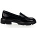 Kožené mokasíny Olivia Shoes v čiernej farbe Kožené mokasíny Olivia Shoes v čiernej farbe