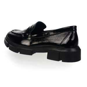 Kožené mokasíny Olivia Shoes v čiernej farbe