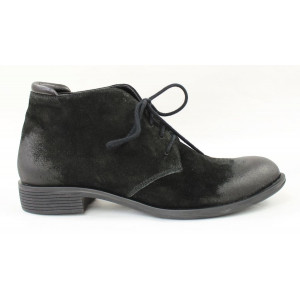 Oxford dámske kožené topánky čierne