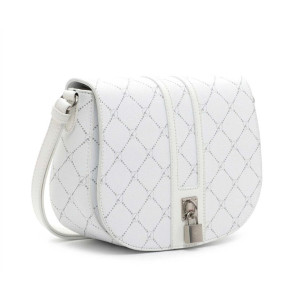 Crossbody dámska biela vzorovaná kabelka Tamaris