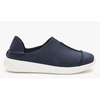 Dámske modré nazúvacie slip on topánky Grunberg