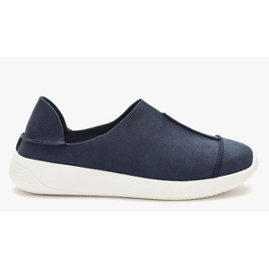 Dámske modré nazúvacie slip on topánky Grunberg