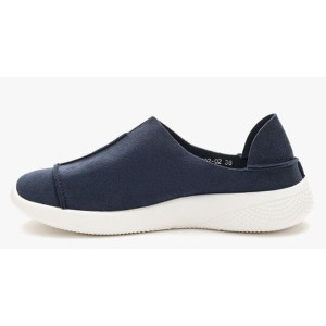 Dámske modré nazúvacie slip on topánky Grunberg