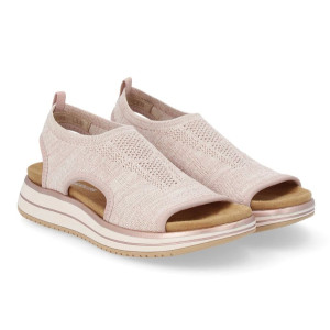 Dámske ružové pohodlné letné sandále Remonte