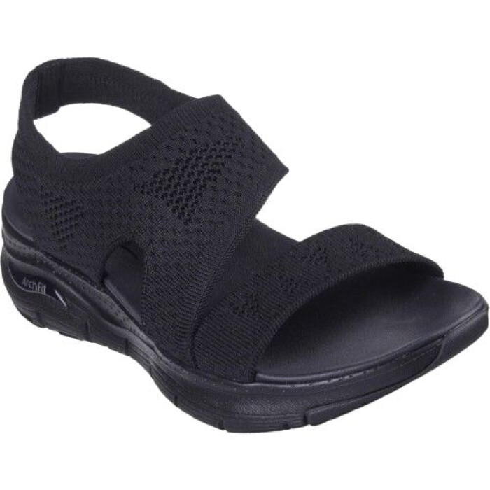 Dámske pohodlné sandále Skechers čierne Dámske pohodlné sandále Skechers čierne