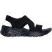 Dámske pohodlné sandále Skechers čierne Dámske pohodlné sandále Skechers čierne