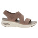 Dámske pohodlné sandále Skechers béžové Dámske pohodlné sandále Skechers béžové