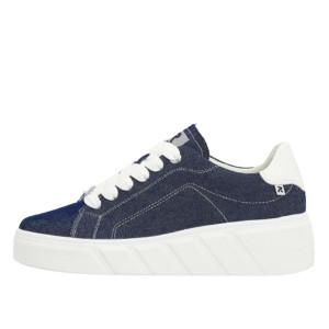 Dámske modré tenisky na platforme Rieker Revolution