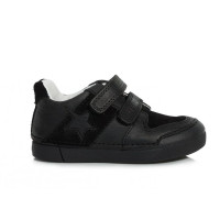 Čierne detské topánky DDStep