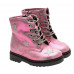 Detské ružové zimné topánky Kornecki