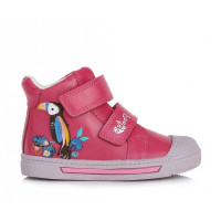 Detské ružové topánky na suchý zips Ponte