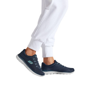 Modré športové tenisky Skechers