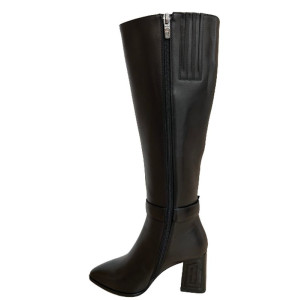 DÁMSKE VYSOKÉ ČIERNE ČIŽMY EPICA
