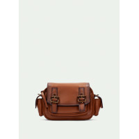 Dámska crossbody kabelka Hispanitas hnedá s prackami