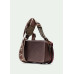 Dámska bordovo metalická crossbody kabelka Hispanitas Dámska bordovo metalická crossbody kabelka Hispanitas