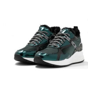 Zateplené sneakersy LIU-JO green