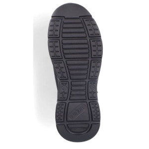 Pánske čierne pohodlné topánky Rieker