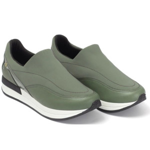 Dámske sneakers Piccadilly v zelenej farbe