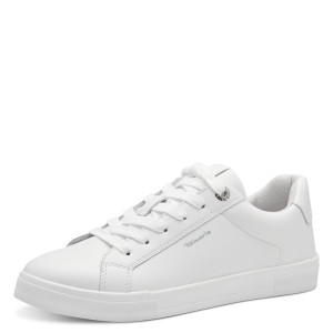 Dámske biele sneakers Tamaris