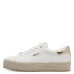 Dámske sneakers Tamaris bielo-zlaté Dámske sneakers Tamaris bielo-zlaté