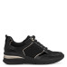 Dámske Sneakers Tamaris čierno-zlaté Dámske Sneakers Tamaris čierno-zlaté