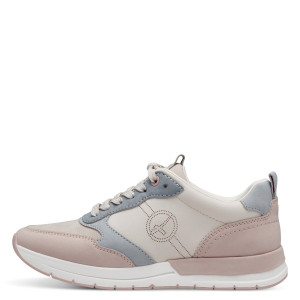 Dámske krémové sneakersy Tamaris